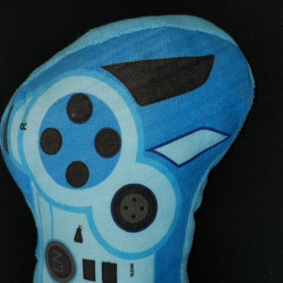 BMI Blue Handheld Game Controller Stuffed Plush - Picture 3 of 8